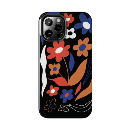 Phone Case, Floral Design, Protective Case, Cover, Strong, Durable, Custom Shell