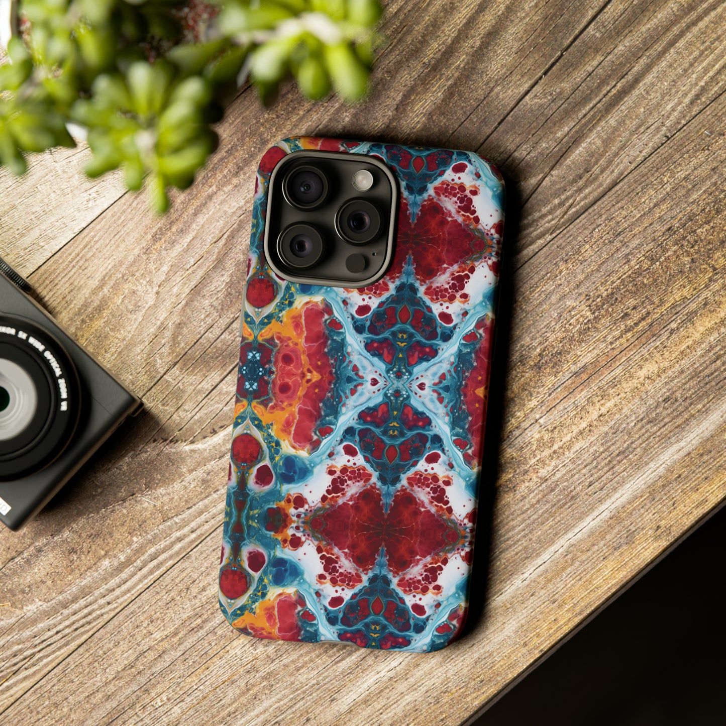 Colorful Paint Splatter Phone Tough Cases