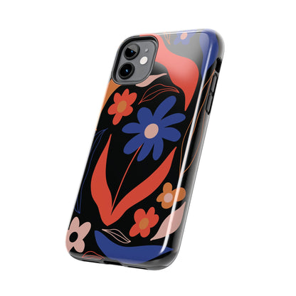 Phone Case, Floral Design, Protective Case, Cover, Strong, Durable, Custom Shell