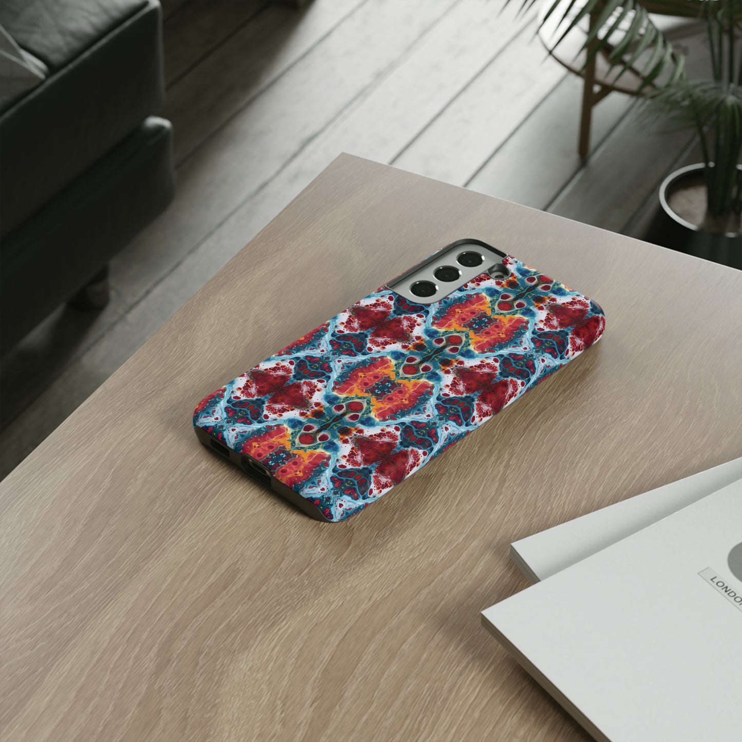 Colorful Paint Splatter Phone Tough Cases