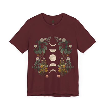 Moon phases Unisex Jersey Short Sleeve Tee|Gift for Dad|Gift for father|Gfit for Grandpa|Gift for Husband