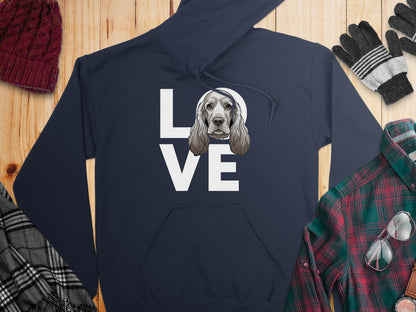 Love Dog Hoodie with Cute Canine Design