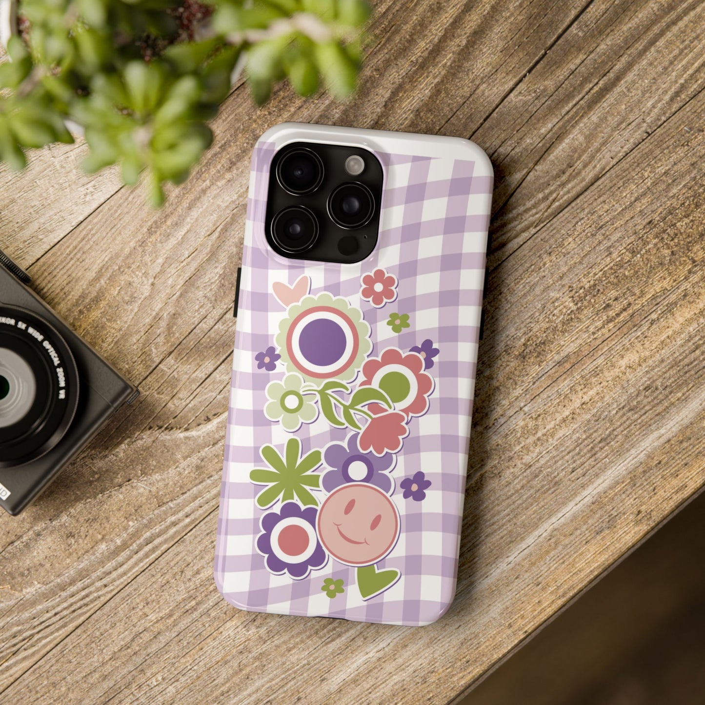 Phone Case, Floral Design, Protective Case, Cover, Strong, Durable, Custom Shell