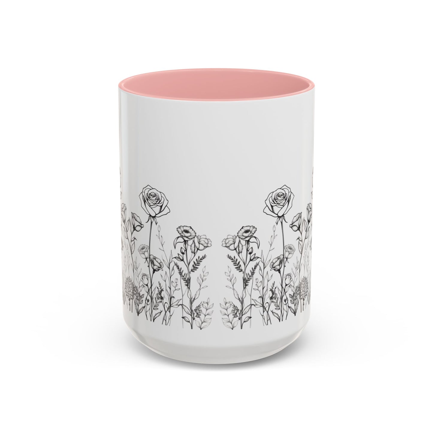 flowers Accent Coffee Mug (11, 15oz)