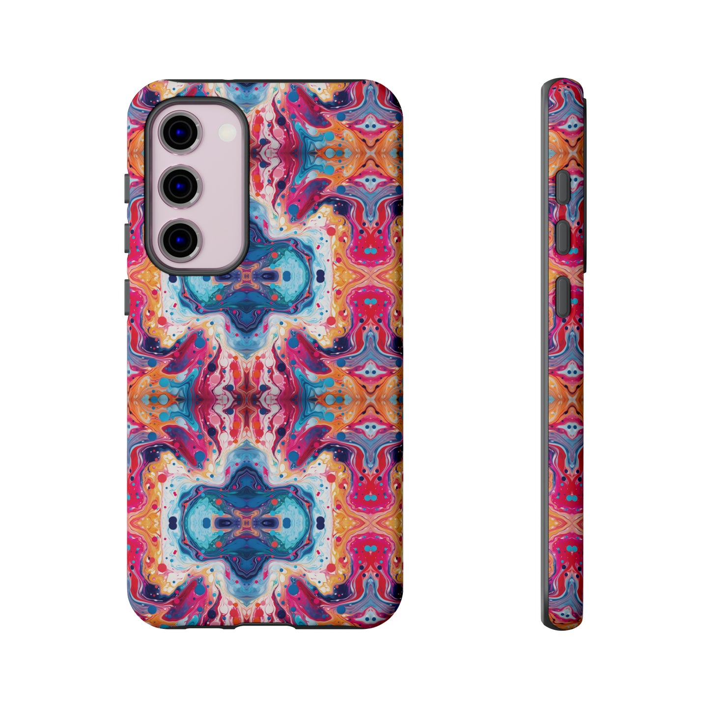 Colorful Paint Splatter Phone Tough Cases