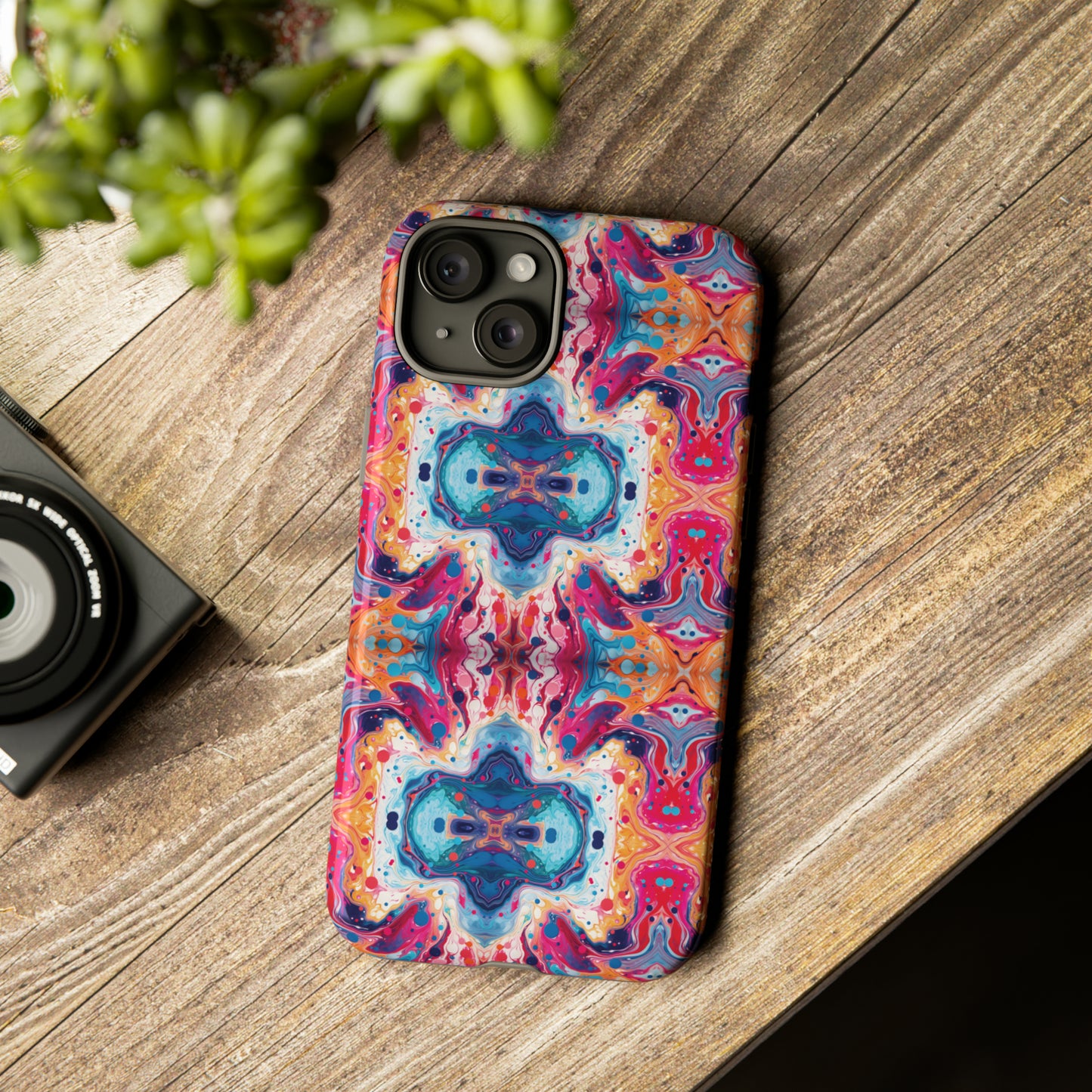 Colorful Paint Splatter Phone Tough Cases