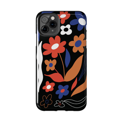 Phone Case, Floral Design, Protective Case, Cover, Strong, Durable, Custom Shell