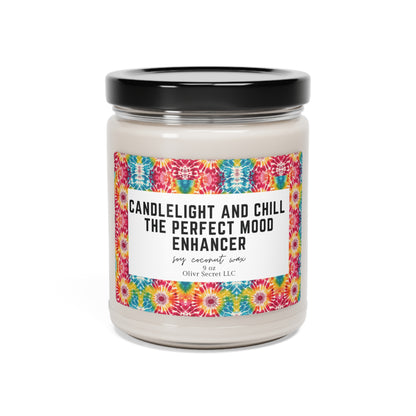 Candlelight and chill: the perfect mood enhancer Scented Soy Candle, 9oz