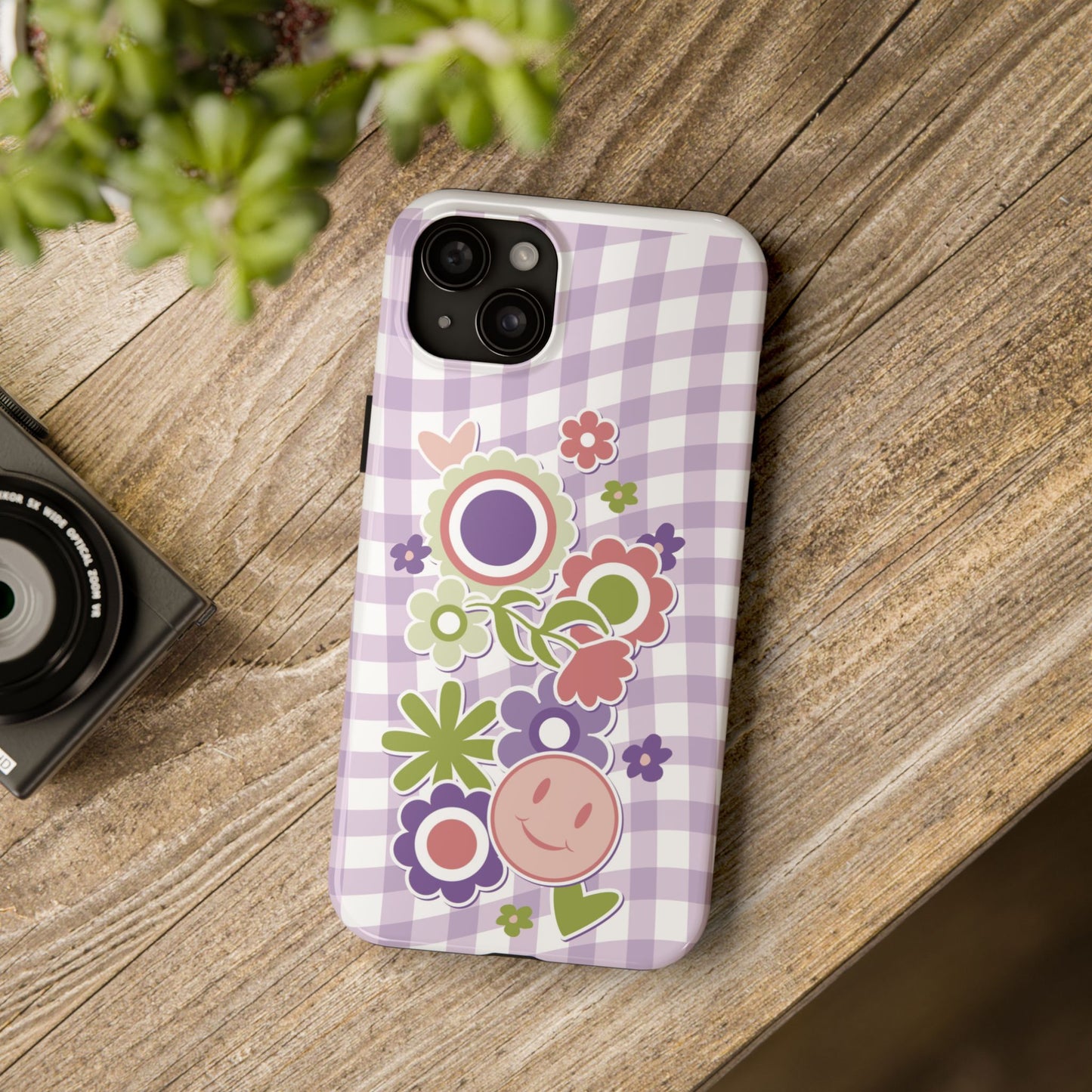 Phone Case, Floral Design, Protective Case, Cover, Strong, Durable, Custom Shell