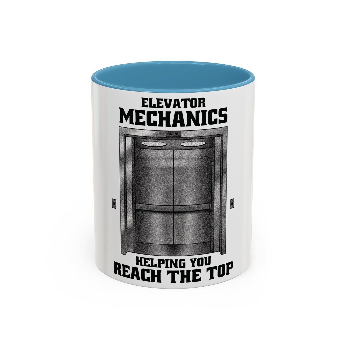 Elevator Mechanic Accent Coffee Mug