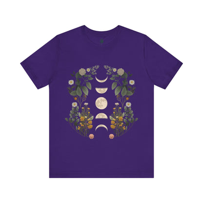 Moon phases Unisex Jersey Short Sleeve Tee|Gift for Dad|Gift for father|Gfit for Grandpa|Gift for Husband
