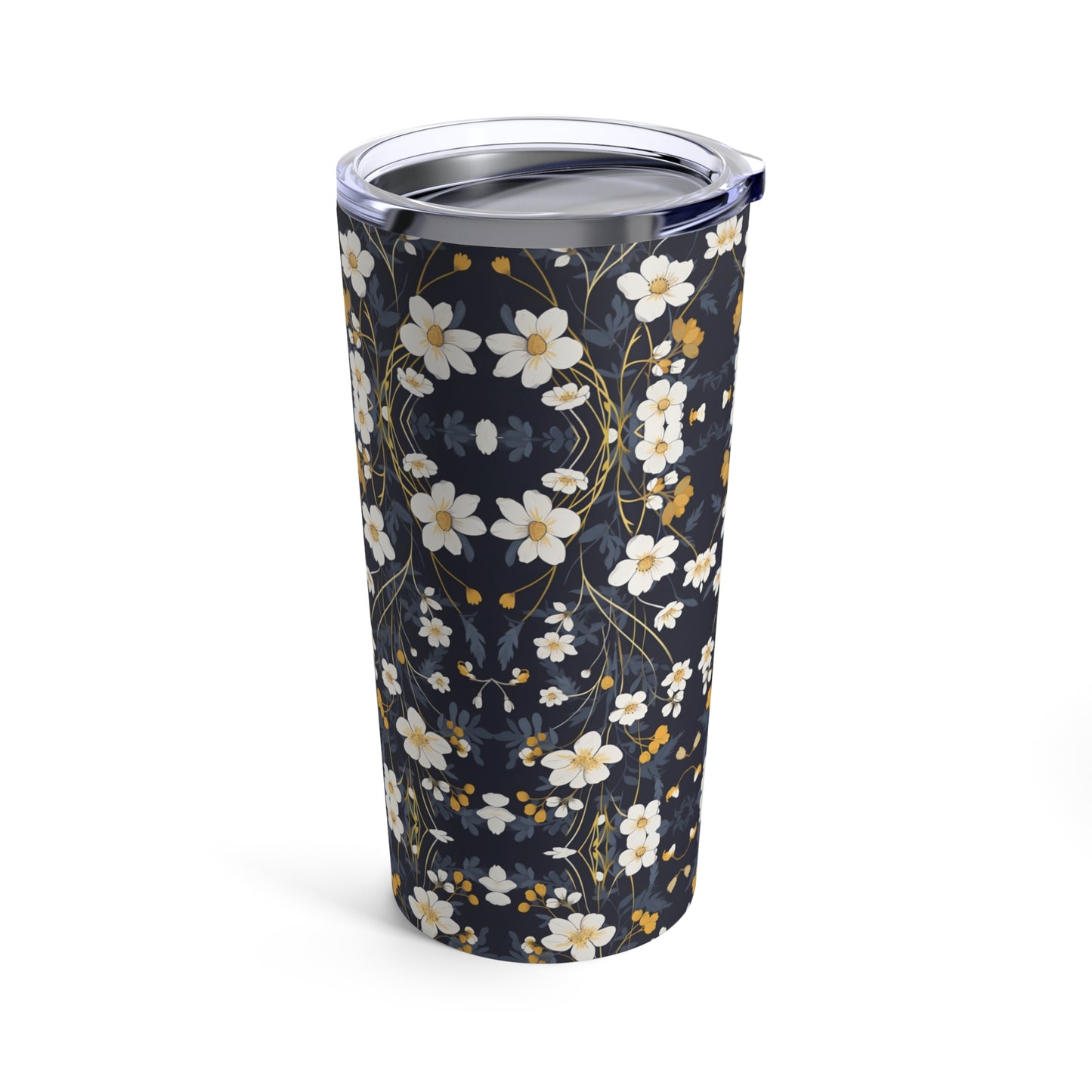 Flowers pattern tumbler 20oz