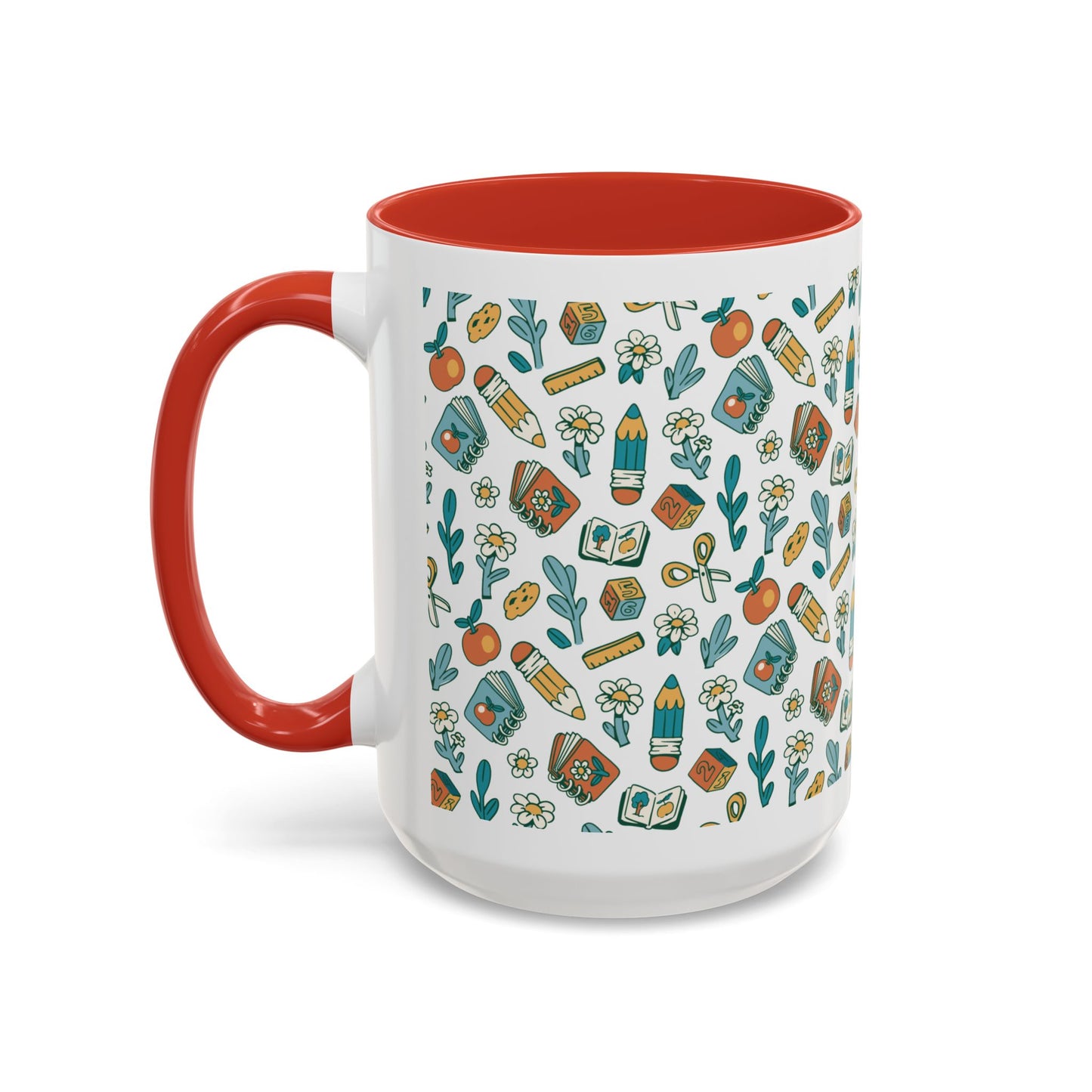 Back to school Accent Coffee Mug (11, 15oz)