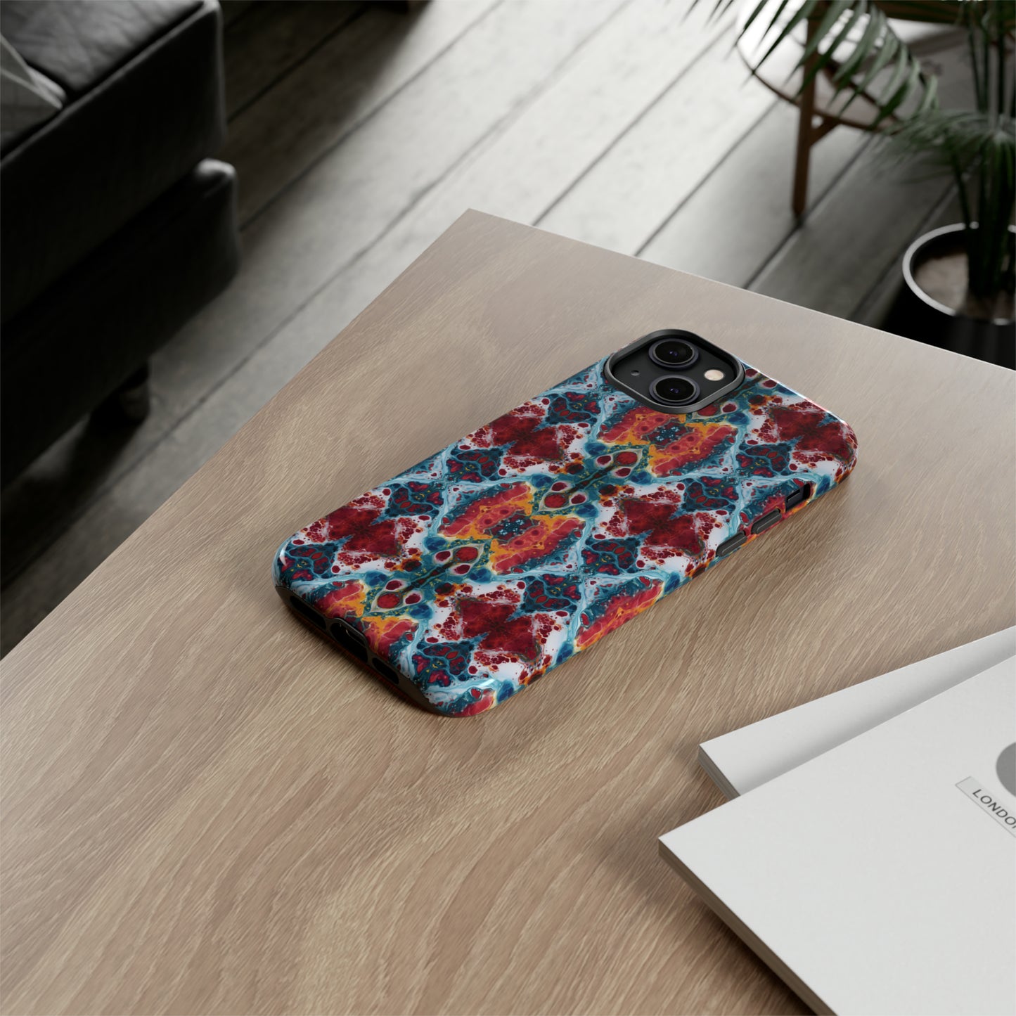 Colorful Paint Splatter Phone Tough Cases