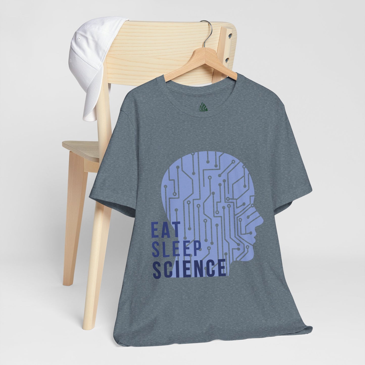 Science Lover Unisex Tee, Eat Sleep Science Shirt, STEM Enthusiast T-Shirt, Science Teacher Gift, Laboratory Researcher Top