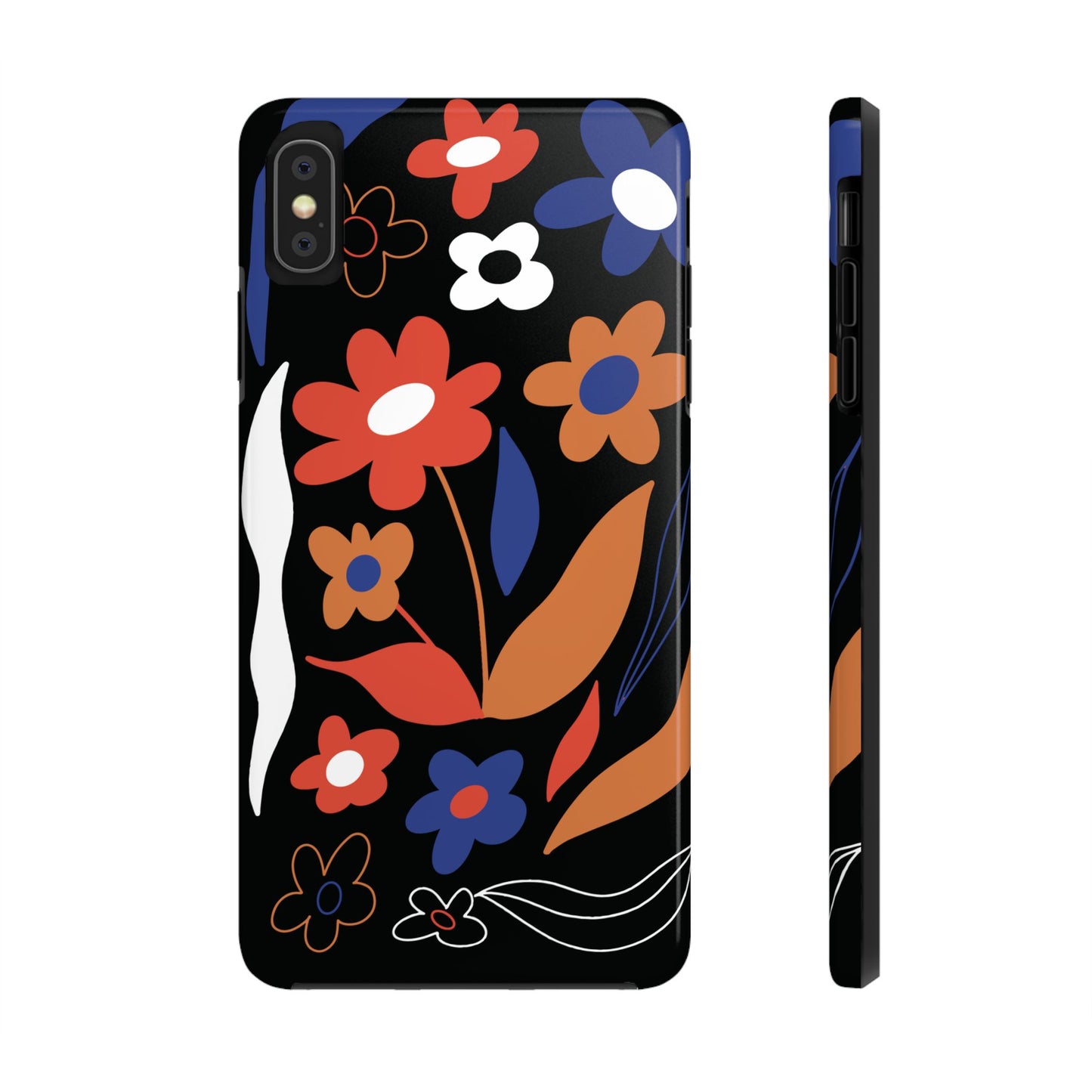 Phone Case, Floral Design, Protective Case, Cover, Strong, Durable, Custom Shell