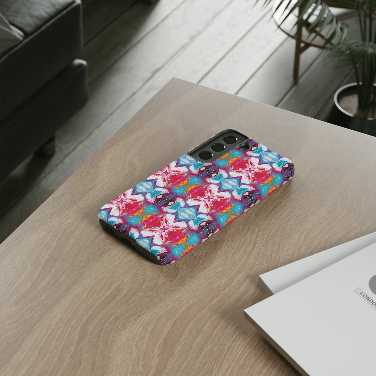 Colorful Paint Splatter Phone Tough Cases