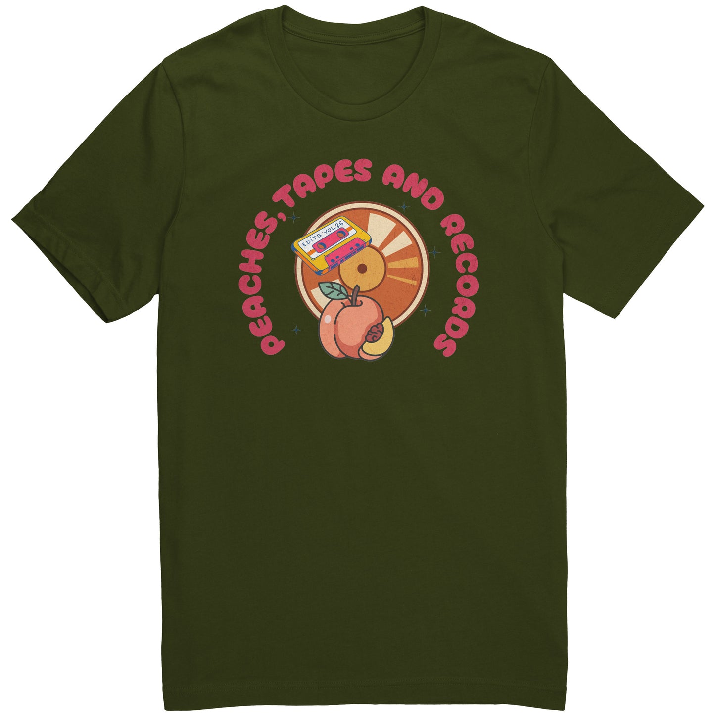 Peaches,record and tapes