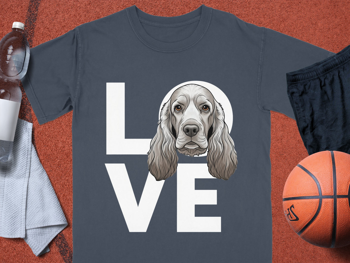 Love Dog Graphic Design T-Shirt for Pet Lovers