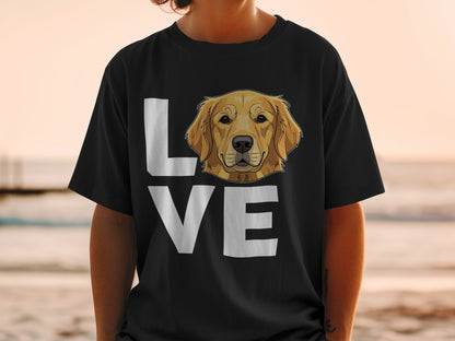 Love Dog Graphic Cute Customizable Pet T-Shirt