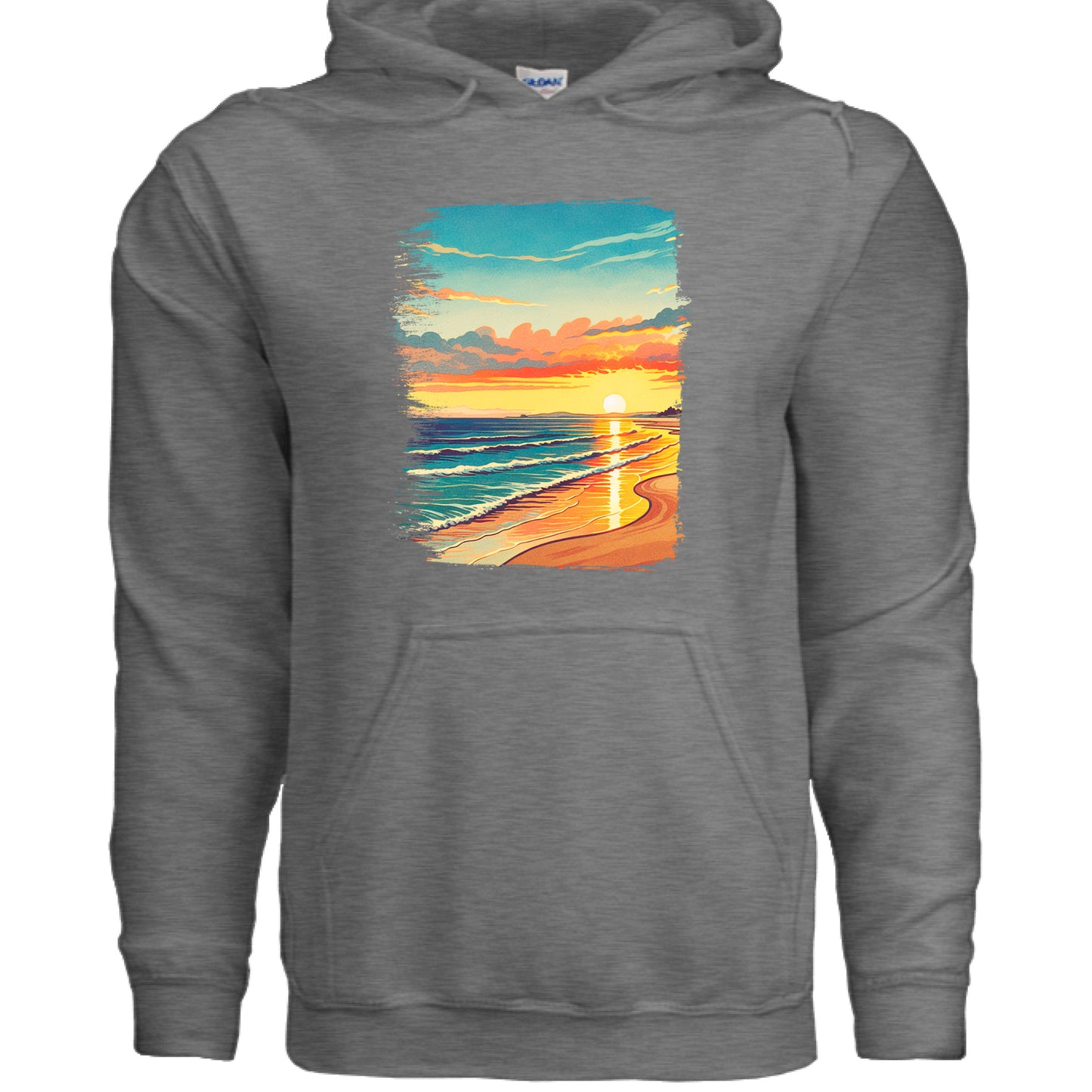 GRAPHITE HEATHER - FRONT